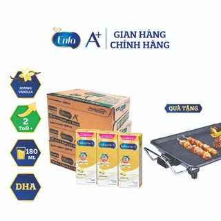  Bộ 3 Thùng 24 hộp Sữa pha sẵn Enfagrow A+ 360° Brain DHA+ - Hộp 180ml