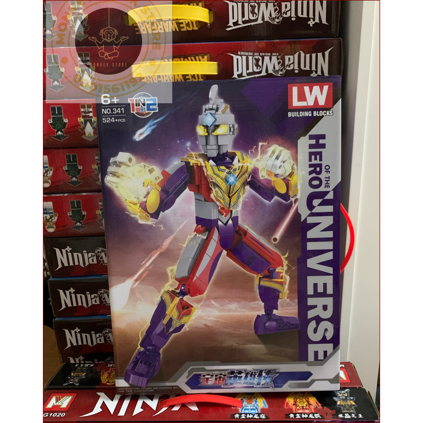 Mô hình lắp ráp siêu nhân điện quang Ultraman