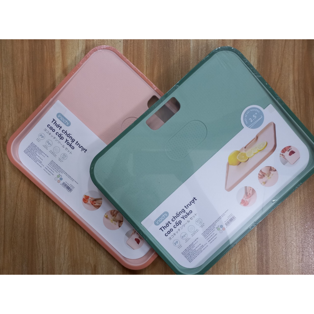 Thớt Nhựa Chống Trượt Cao Cấp Yoko, Gia Dụng Nhà Bếp Thông Minh Chính Hãng Inochi