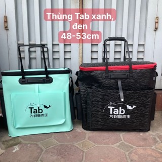Thùng đựng cá xanh nhã lam, thùng đựng cá loại xịn 48 và 53cm