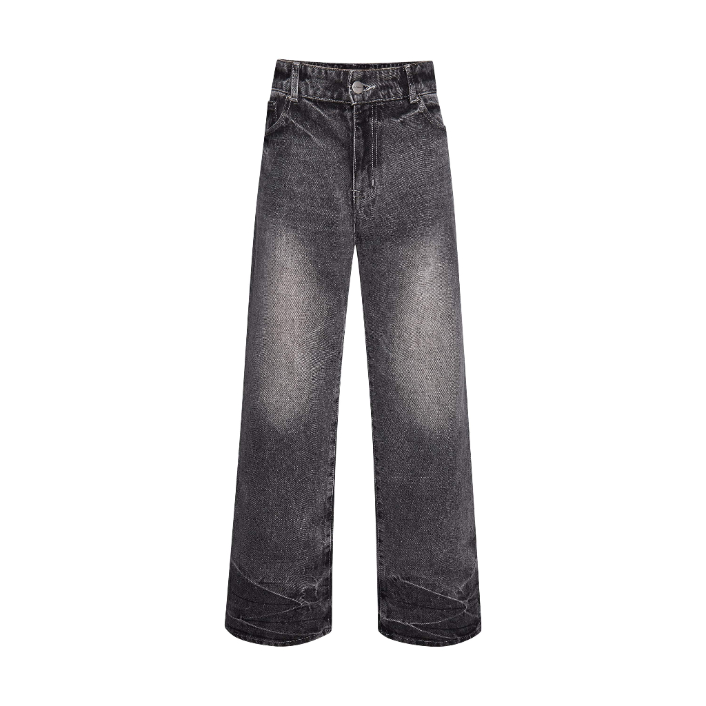 VINTAGE WASHED STRAIGHT JEANS