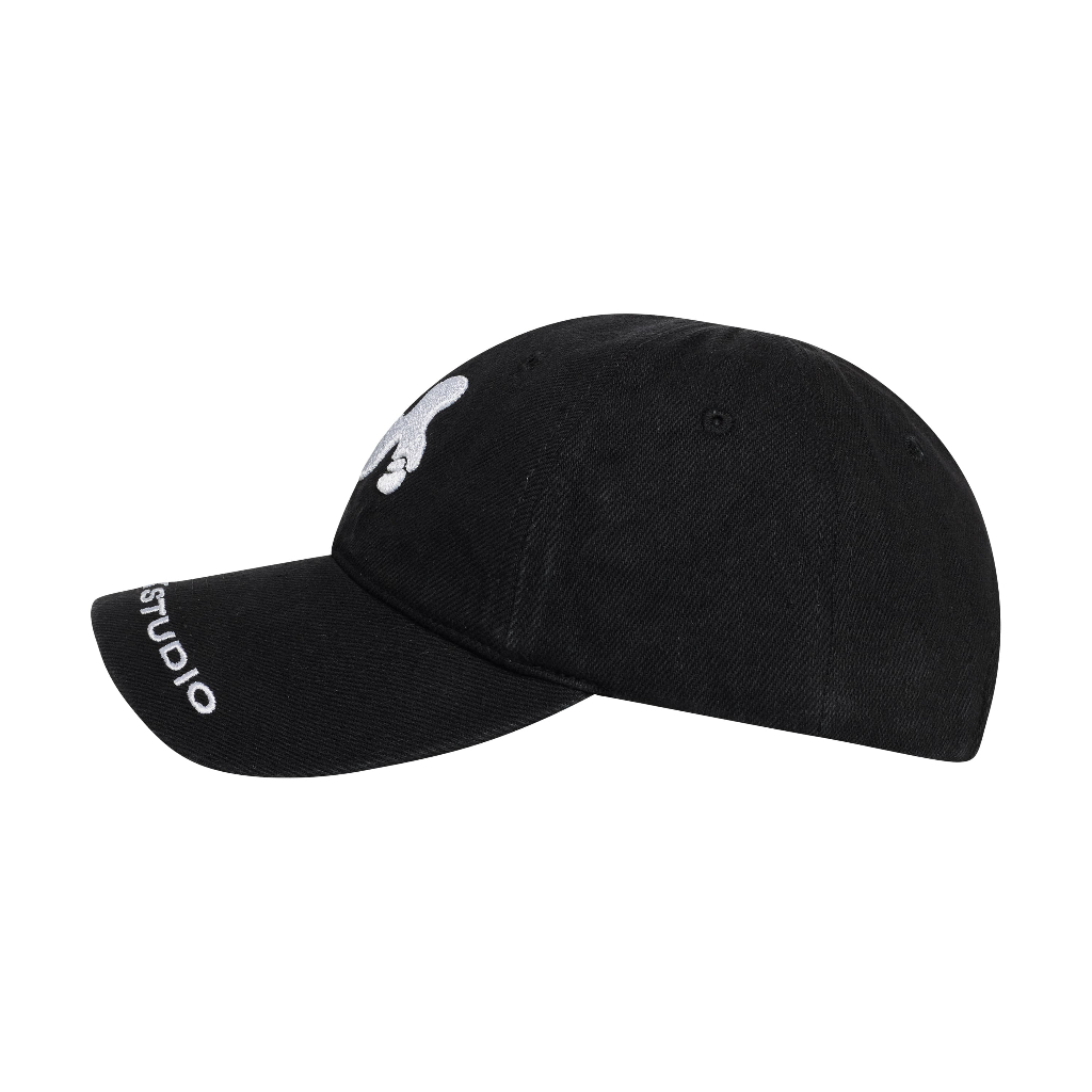 EMBROIDERED LOGO BASEBALL CAP