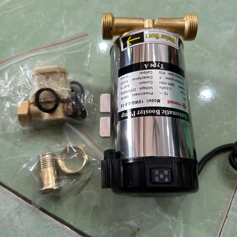 Bơm Tăng Áp Máy Giặt - Bình Nóng Lạnh - Vòi Sen