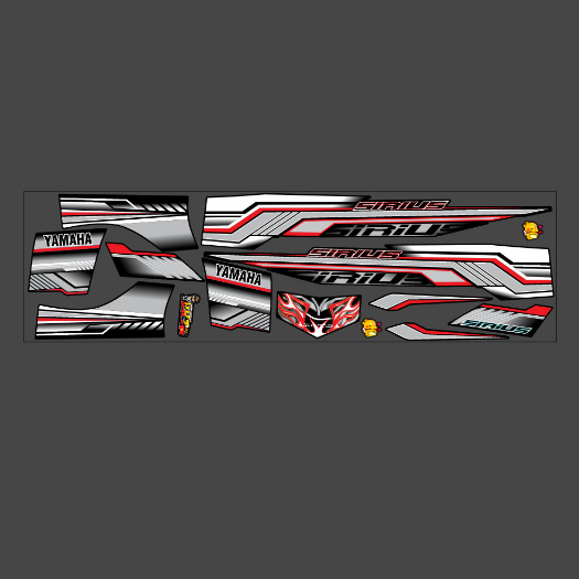 Tem zin 2014 v3 dán xe máy sirius