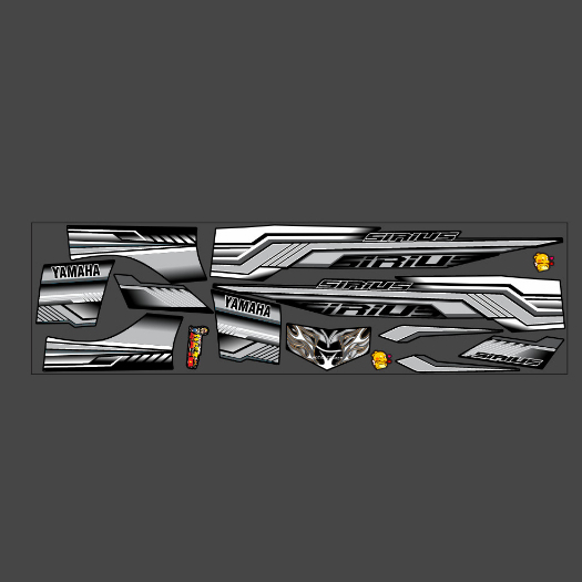 Tem zin 2014 v3 dán xe máy sirius