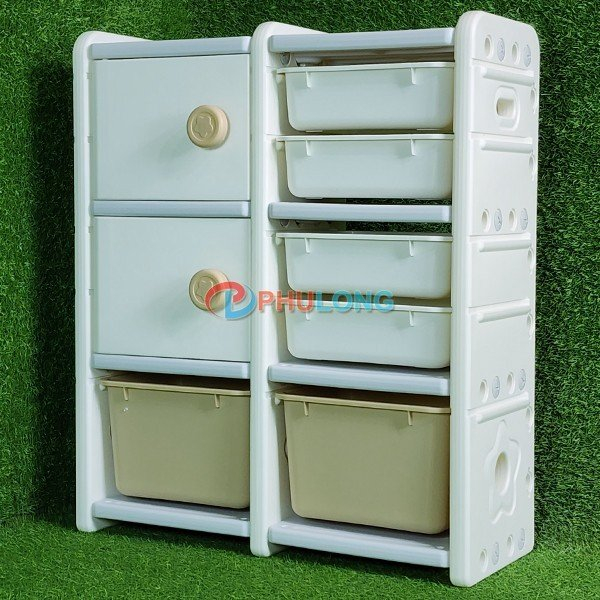 Kệ đựng đồ chơi cho bé bằng nhựa PL2507C
