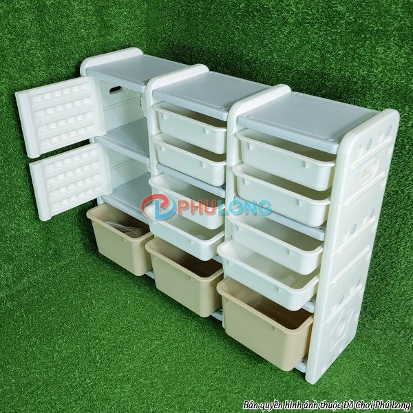 Kệ đựng đồ chơi cho bé bằng nhựa PL2507C