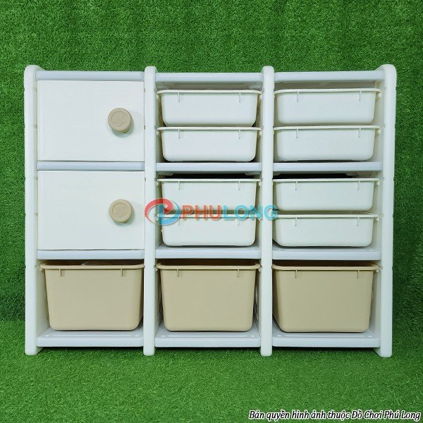 Kệ đựng đồ chơi cho bé bằng nhựa PL2507C