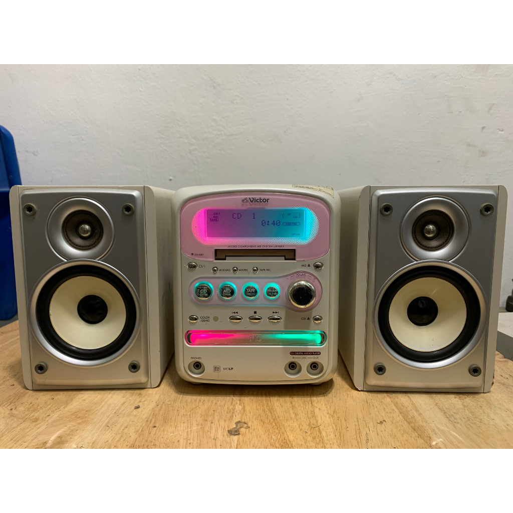 Bán Bộ Dàn Nghe Nhạc Victor CA - UXQX1 -W mới keng hát cực chuẩn