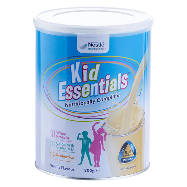 Thực phẩm dinh dưỡng y học Nestle Kid Essentials Nutritionally Complete 800g