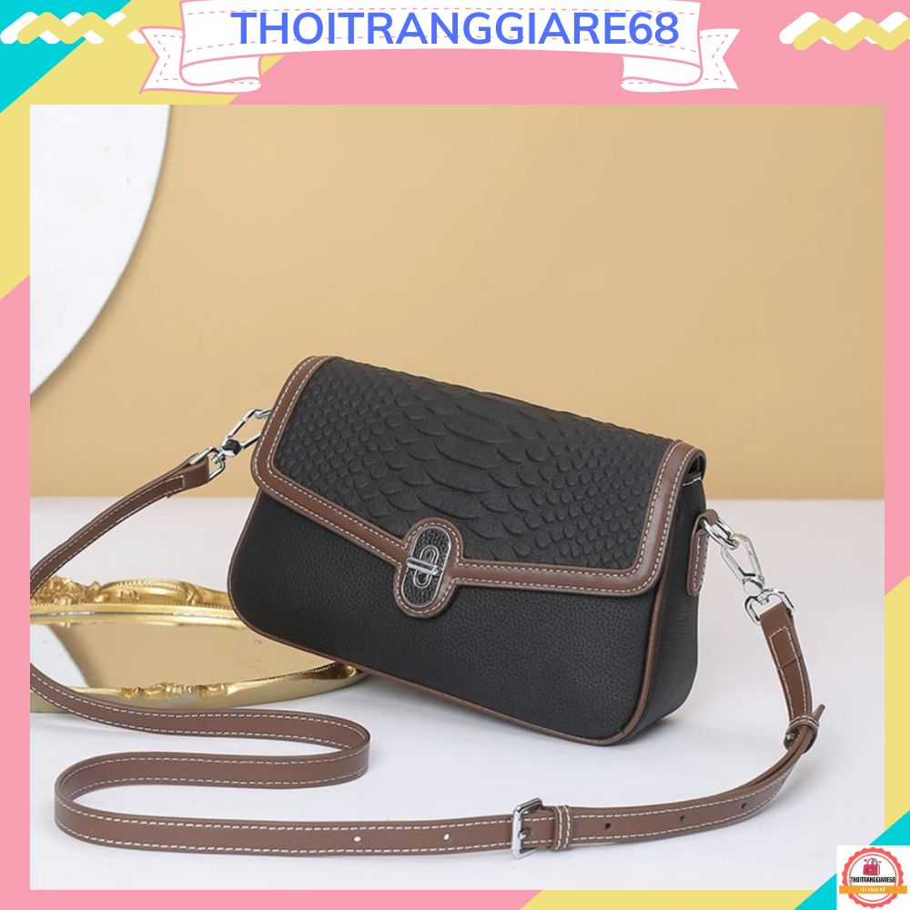 Túi xách nữ đeo chéo sành điệu túi thời trang thiết kế in vân nổi tinh tế đi chơi đi làm sang chảnh Thoitranggiare68 776