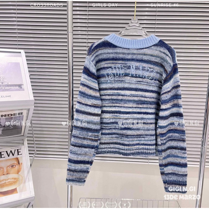 Áo len cadigan 13DE thổ cẩm