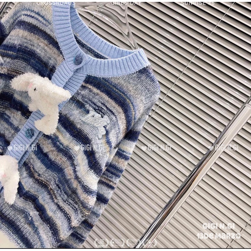 Áo len cadigan 13DE thổ cẩm