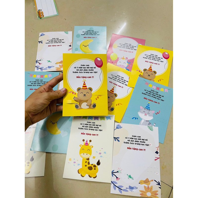 Thiệp viết lời chúc