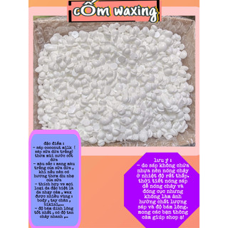SÁP WAX LÔNG NÓNG CAO CẤP - SÁP MILK COCONUT 100G LOẠI SIÊU BÁM LÔNG CÓ MÙI THƠM SỮA DỪA DỊU NHẸ CÓ TẶNG QUÀ SIÊU CUTE