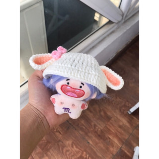 Outfit doll 10cm nón tai cừu cho doll 10cm