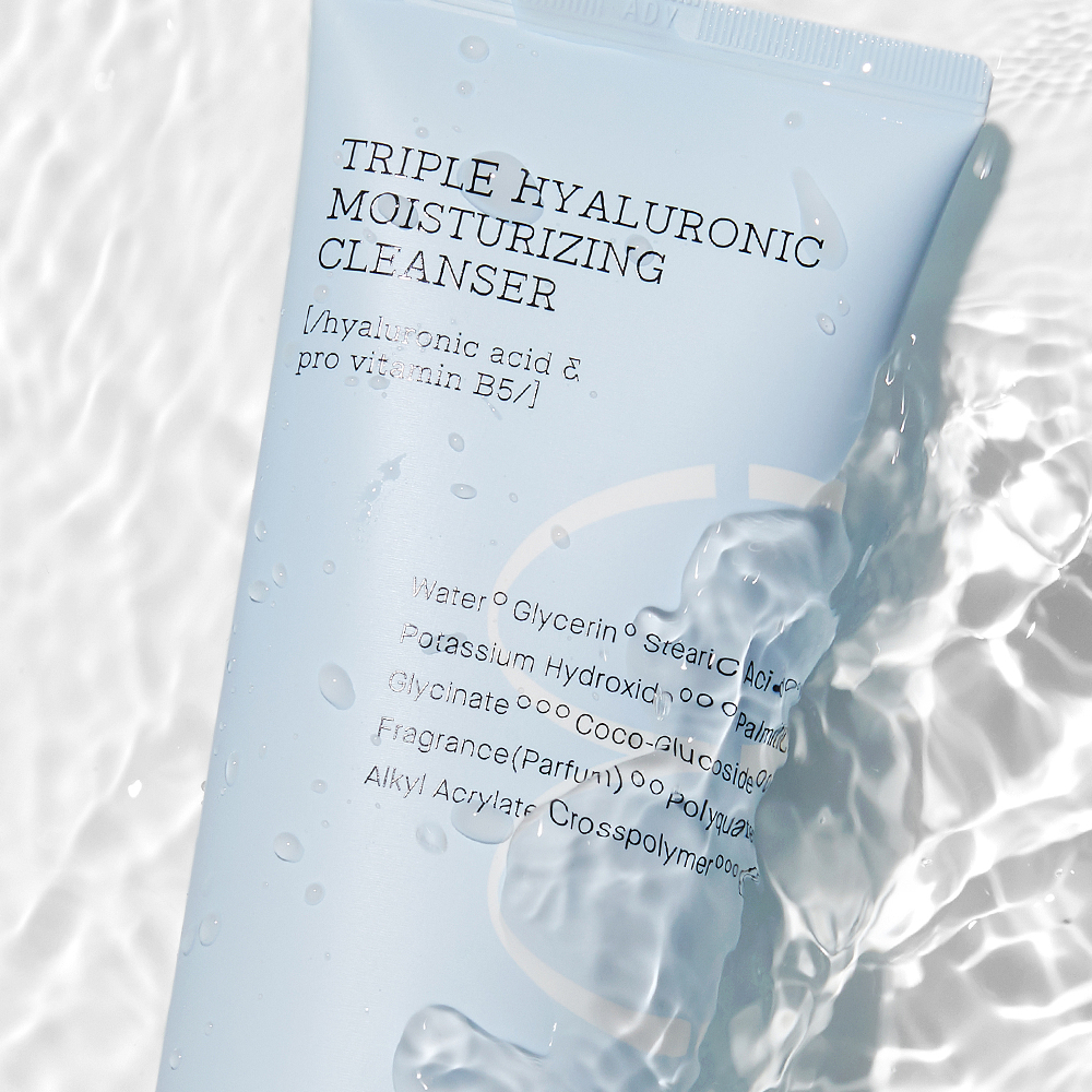 Sữa rửa mặt da khô COSRX TRIPLE HYALURONIC MOISTURIZING CLEANSER