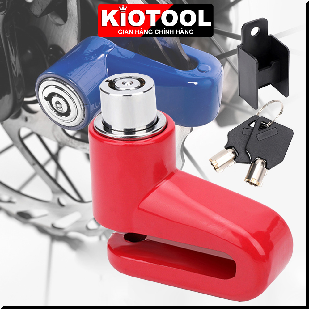 Khóa đĩa xe đạp xe máy Kiotool chắc chắn an toàn