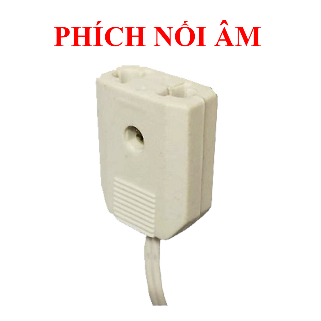 Phích cắm dương | Phích nối âm 250V 10A PVC