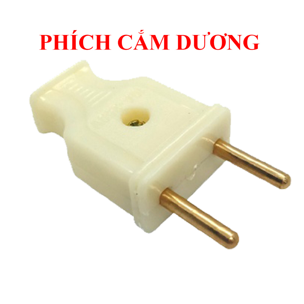 Phích cắm dương | Phích nối âm 250V 10A PVC