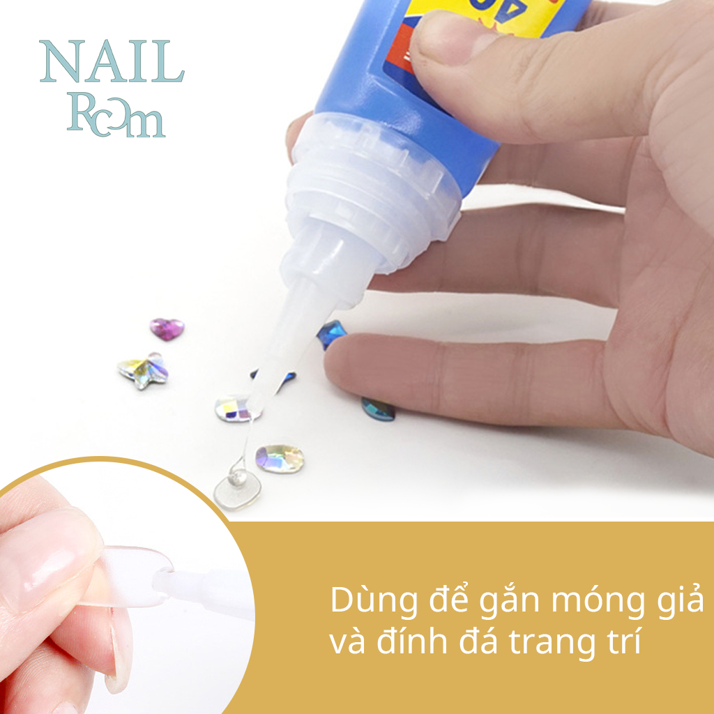 Keo 401 dán móng 20gr làm nail