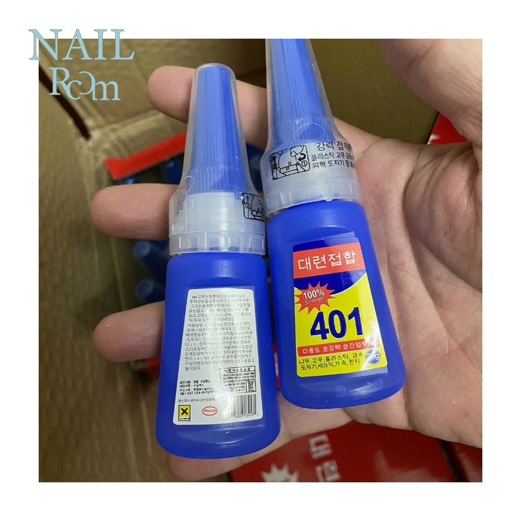 Keo 401 dán móng 20gr làm nail