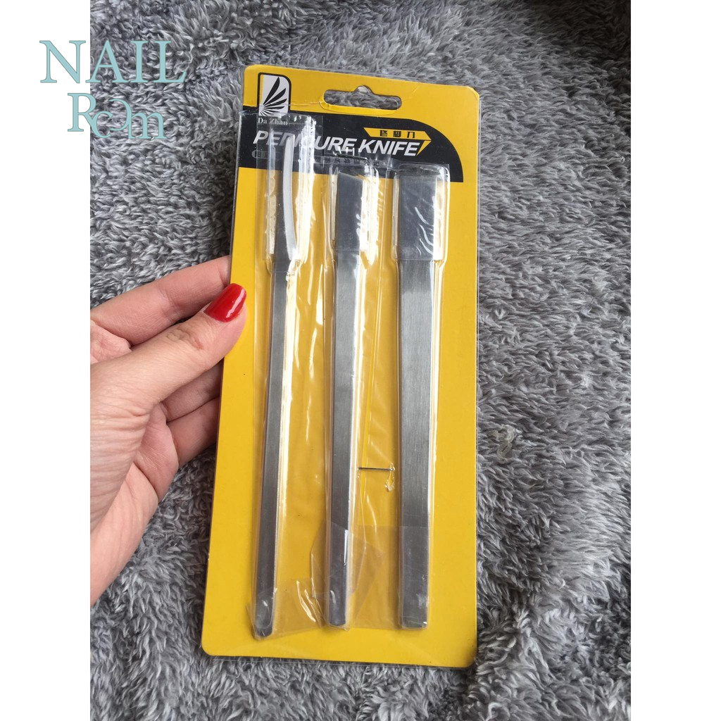 Bộ dao lấy khóe móng, da chết làm nail