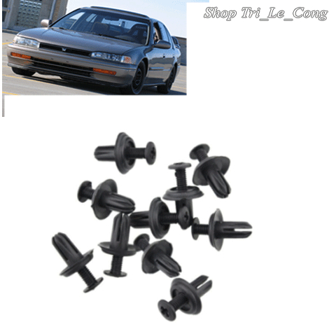 Chốt nhựa Cho Honda Set 20 Đinh Tán Phụ Tùng 6mm Xe hơi Ô Tô Accord Civic City 90687-SB0-013 cho vác