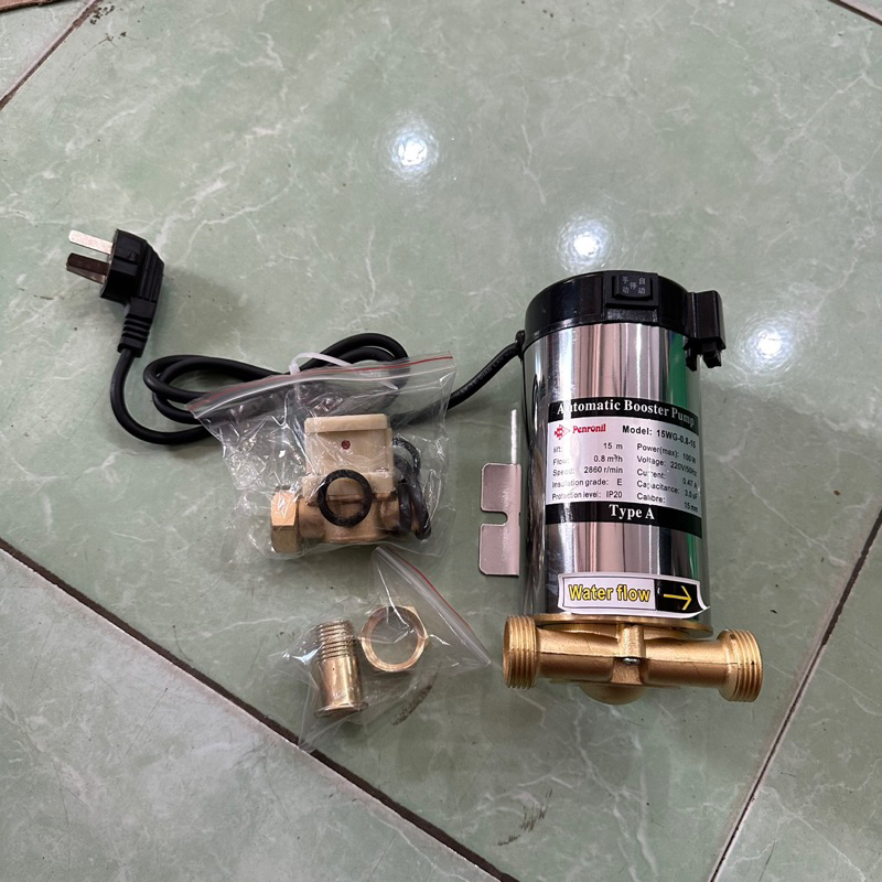 Bơm Tăng Áp Máy Giặt - Bình Nóng Lạnh - Vòi Sen