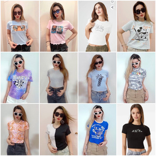 (Mẫu mới) Tổng hợp Áo croptop nhiều mẫu vnxk