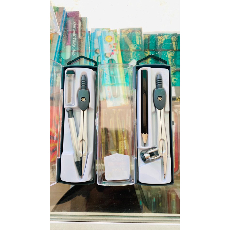 Compa vẽ hình học,compa bút chì,chì bấm