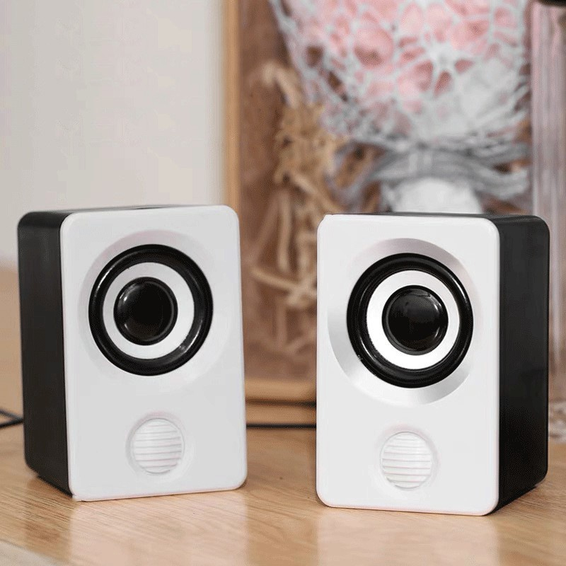 Loa Máy Tính Mini - Loa Để Bàn Âm Thanh Sống Động - Trung Thực LMT01