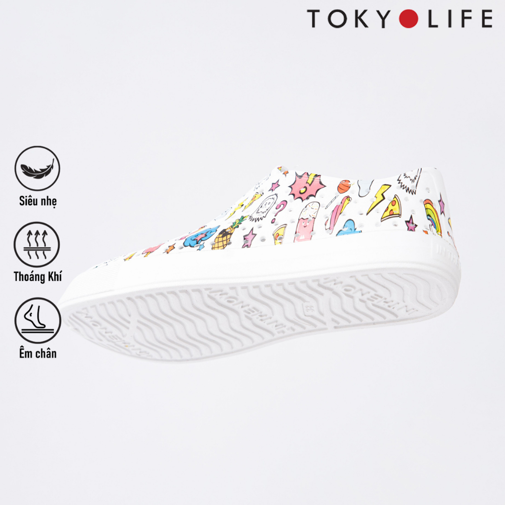 Giày nhựa thời trang nam nữ TOKYOLIFE chất liệu siêu nhẹ thoáng khí E8SHO002L