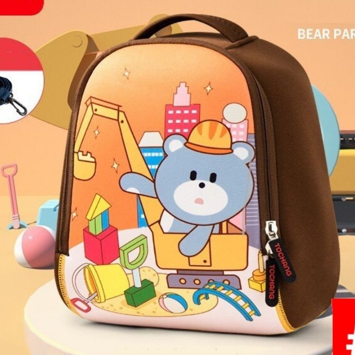 Balo Đi Học Cho Bé Mầm Non, Balo Cho Bé Mẫu Giáo, Balo Hình Thú, Siêu Nhẹ Dễ Thương-ChangBeauty68