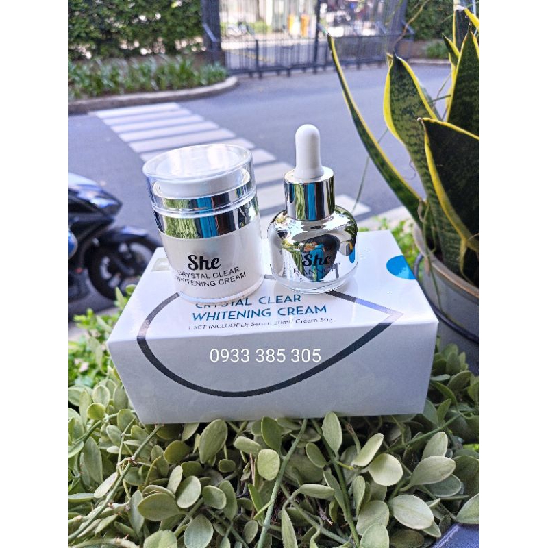 Bộ She Tri Nám Ức Chế, Khắc phục Nám Tàn Nhang Thâm Sạm
