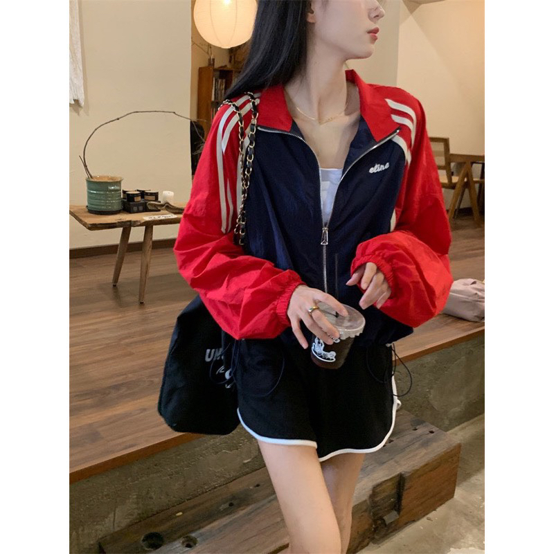 ÁO KHOÁC DÙ HÌNH THÊU UNISEX ULZZANG