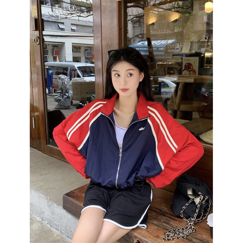 ÁO KHOÁC DÙ HÌNH THÊU UNISEX ULZZANG