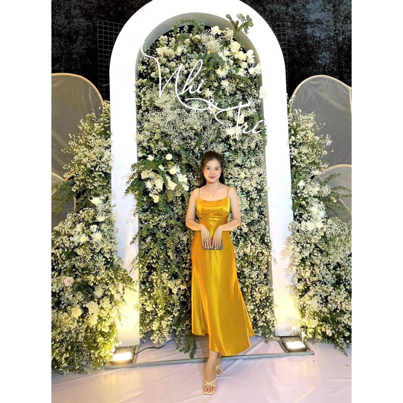 Đầm Lụa Trái Tim