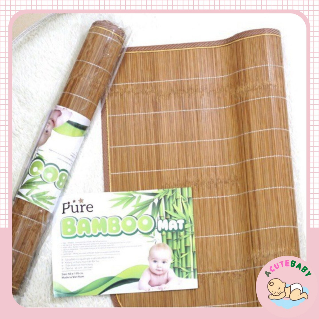 Chiếu tre bamboo mat cho bé