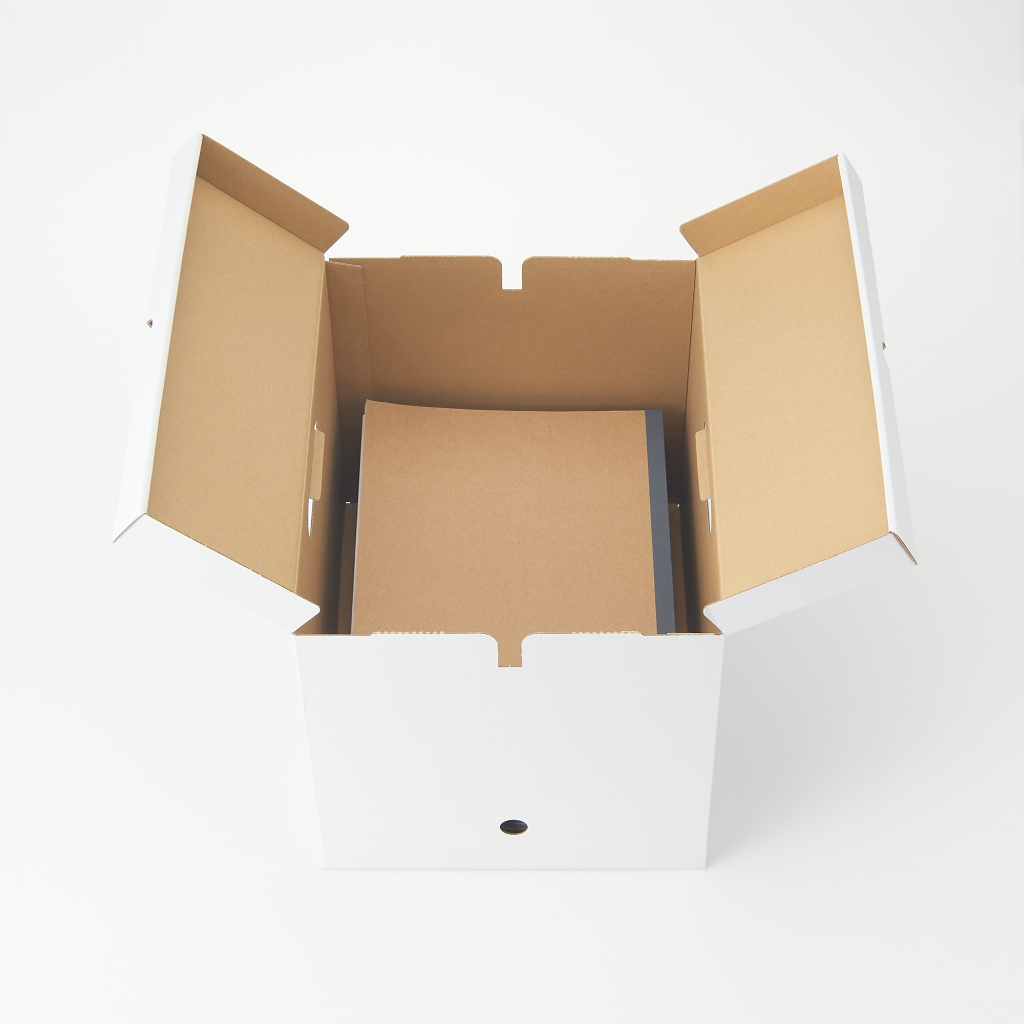 Muji Hộp Carton Đựng Hồ Sơ Có Nắp