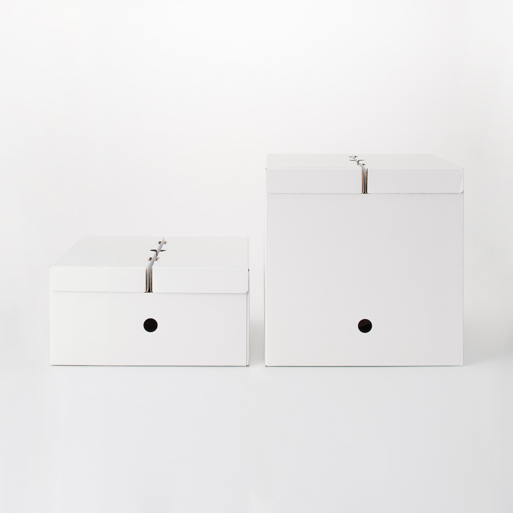 Muji Hộp Carton Đựng Hồ Sơ Có Nắp