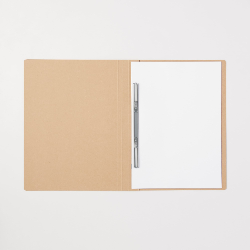 MUJI BÌA GIẤY NẸP NHỰA A4