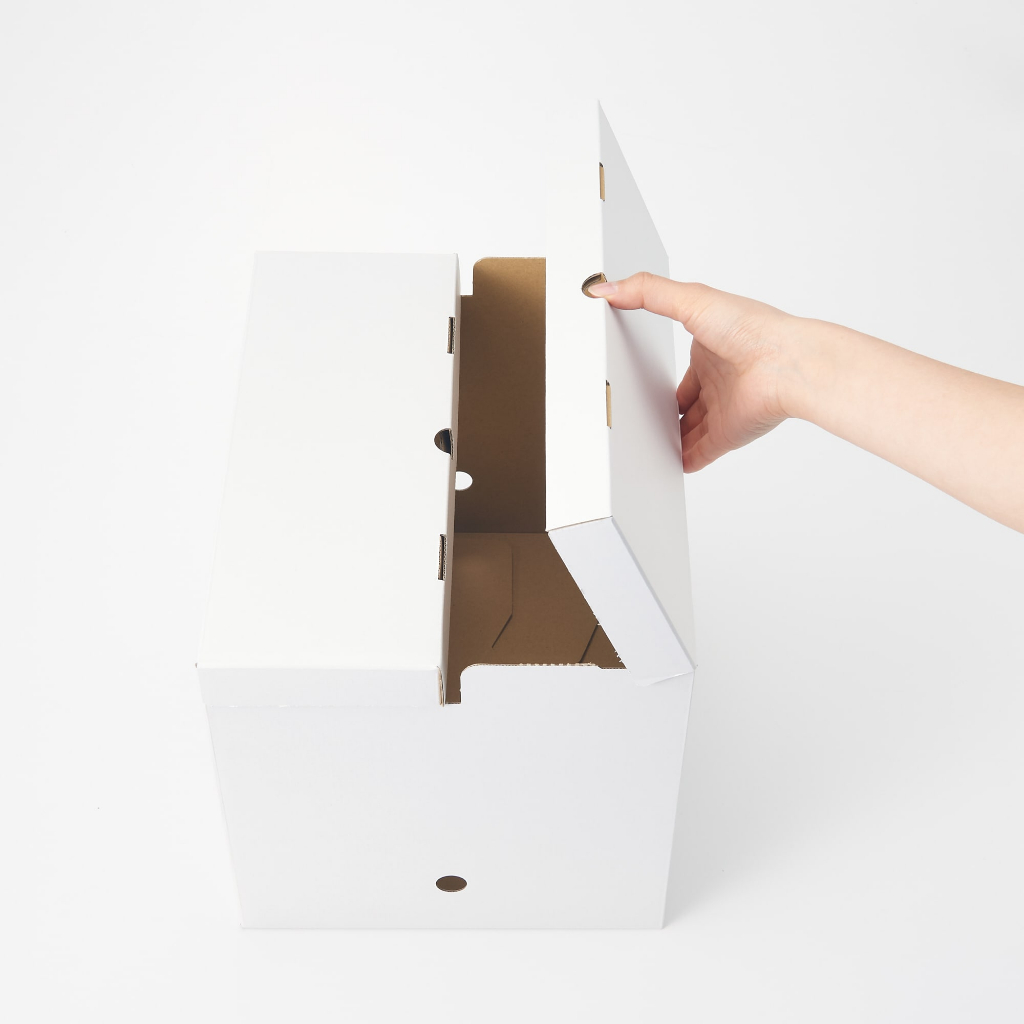 Muji Hộp Carton Đựng Hồ Sơ Có Nắp