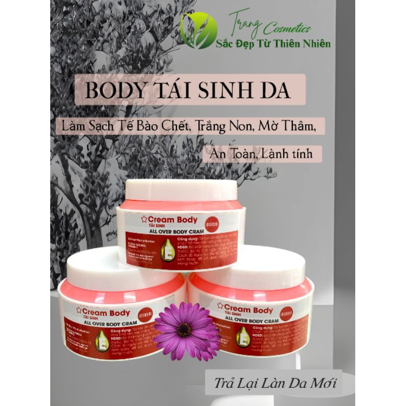 Kem Bong Da Tái Tạo Dành Riêng Cho BODY Mới .