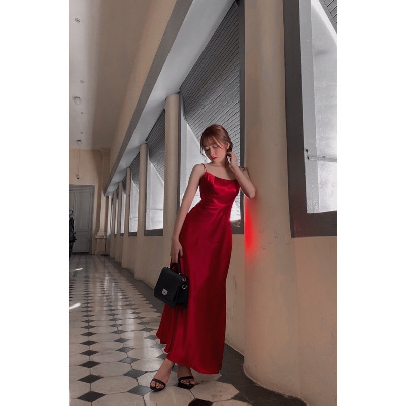 Đầm Lụa Trái Tim