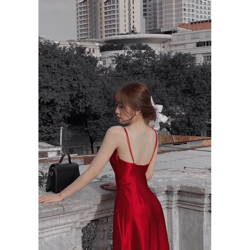 Đầm Lụa Trái Tim