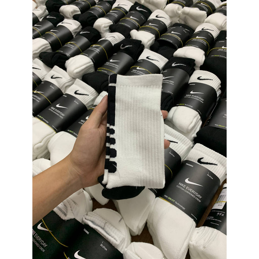 Tất Vớ Thể Thao bóng rổ cổ cao NlKE ELITE