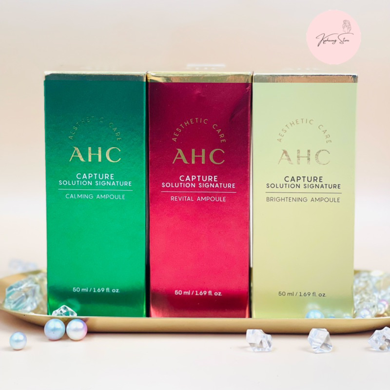 Tinh Chất Dưỡng Ẩm Trắng Da AHC Capture Solution Max Ampoule 50ml