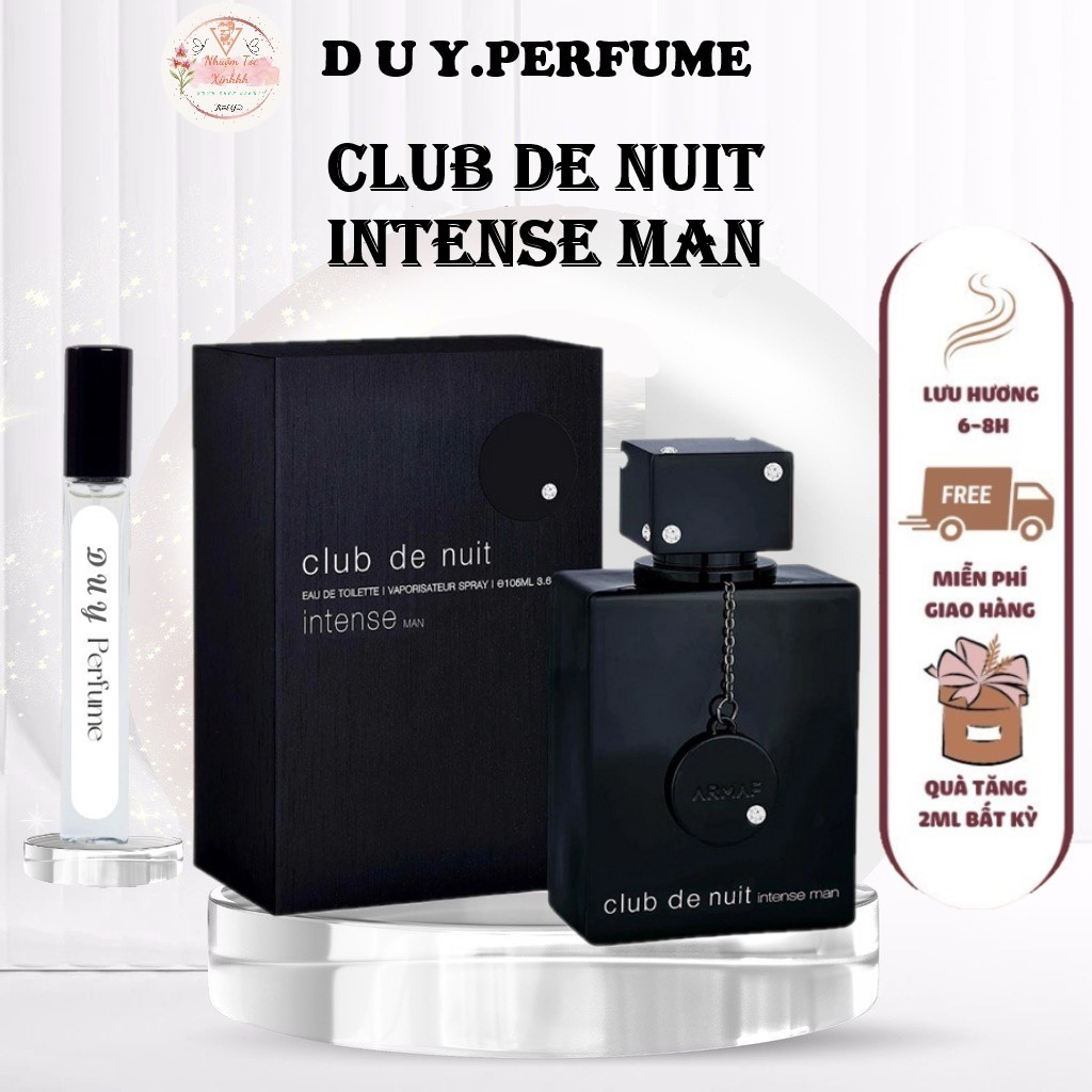 [DUY] Nước hoa nam nữ Armaf Club De Nuit Intense For Man 105ml - Hương thơm ấm áp, hiện đại và nam tính