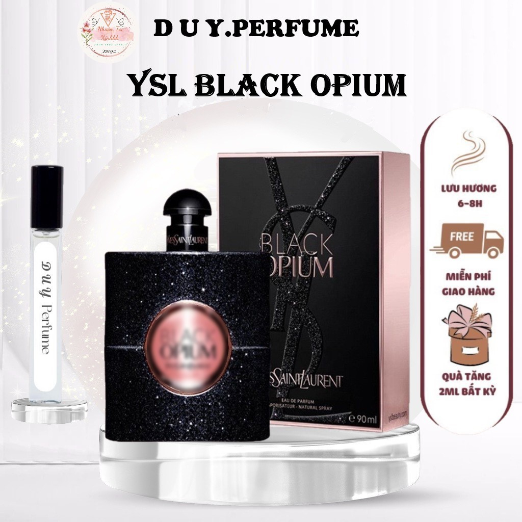 Nước Hoa Nữ 𝒀𝑺𝑳 Black Opium EDP 90ml- Hương Thơm Ngọt Ngào Mùi hương bí ẩn quyến rũ và cực kỳ gợi cảm